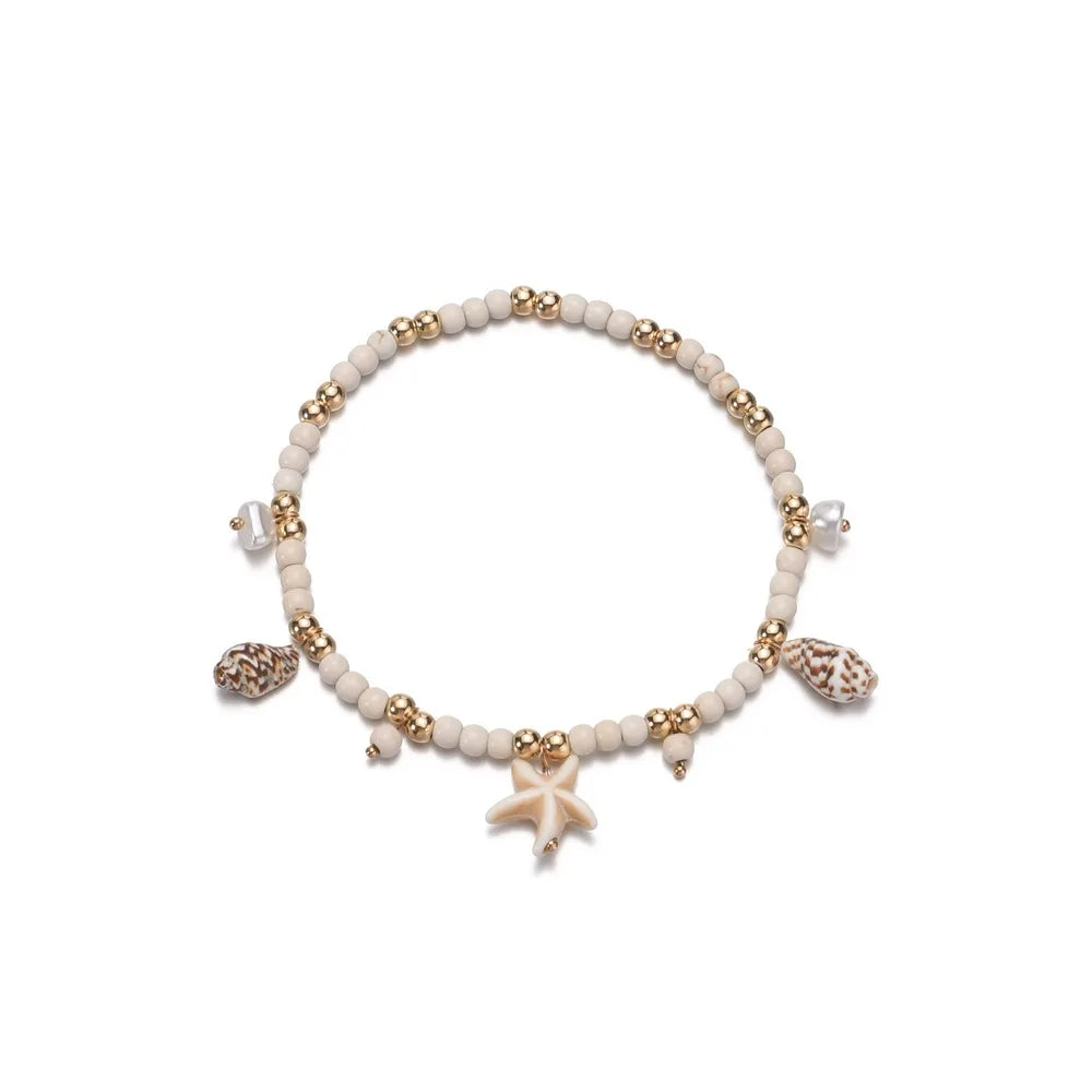 Anklets Bracelets Vintage Multiple Layers Anklets for Women Pendant Charms Rope Chain Beach Summer Foot Ankle Bracelet Jewelr